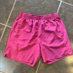 Vibrant Pink Athletic Shorts